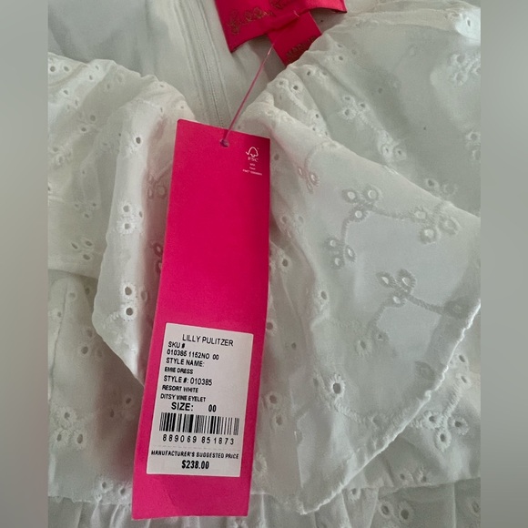 Lilly Pulitzer resort white dress - Picture 2 of 2